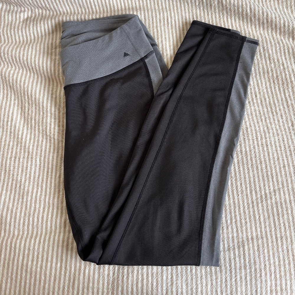 Burton Snowboards two-tone leggings